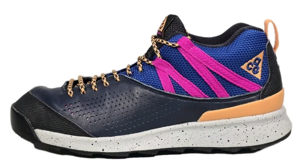 Nike ACG Okwahn 2 Obsidian Orange/Indigo/Magenta Shoes Men's Size 9 525367-400